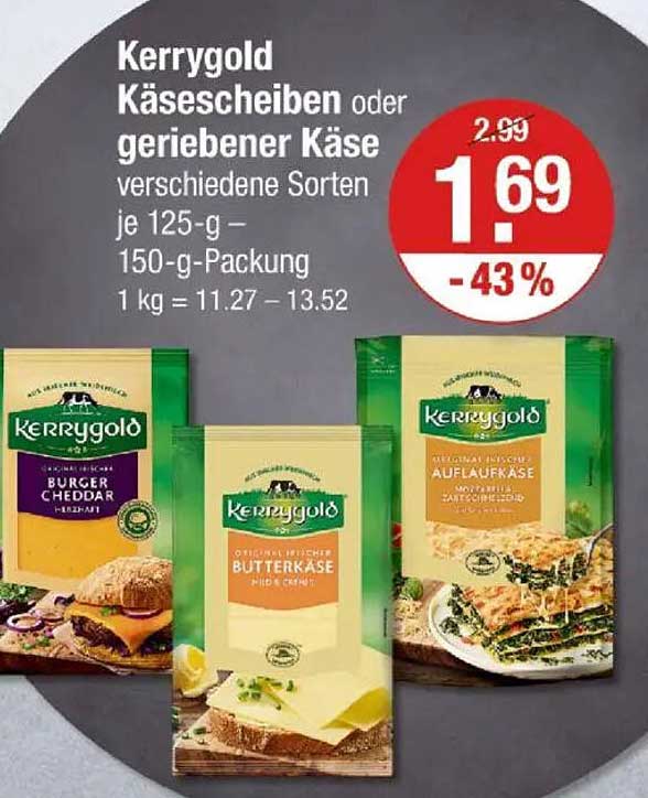 Kerrygold Käse in vielen Varianten – jetzt entdecken!