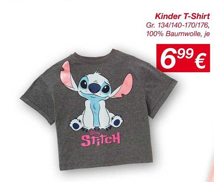 Kinder T-Shirt Gr. 134/140-170/176, 100% Baumwolle