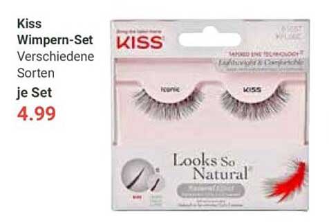 Kiss Wimpern-Set - Verschiedene Sorten