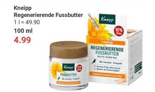 Kneipp Regenerierende Fußbutter 100 ml