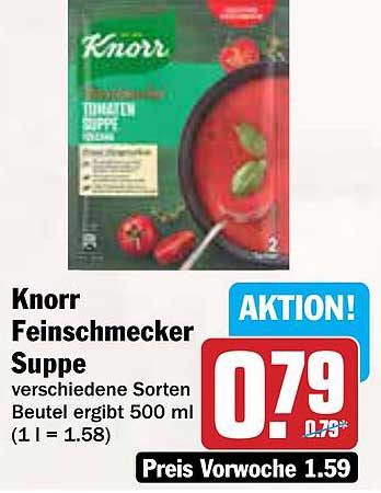 Knorr Feinschmecker Suppe - Verschiedene Sorten