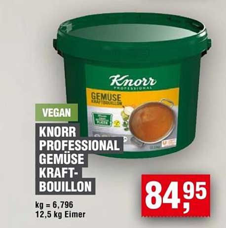 Knorr Professional Gemüse Kraft-Bouillon 12,5 kg Eimer