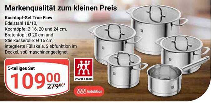 Kochtopf-Set True Flow von ZWILLING
