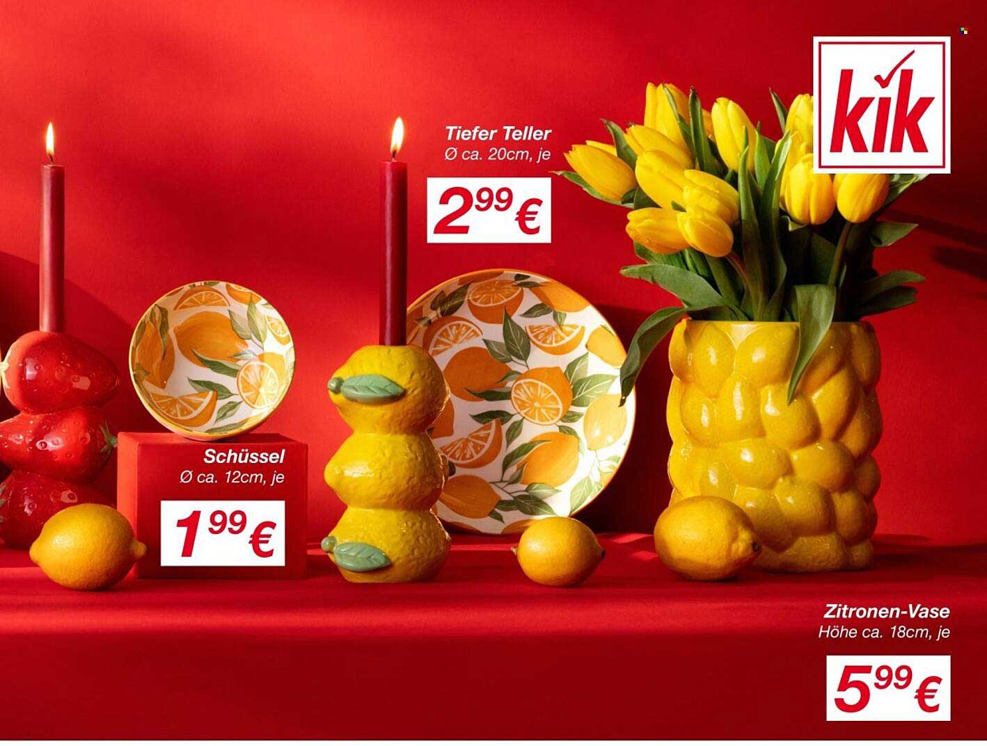 Kreative Dekoration mit der Zitronen-Vase