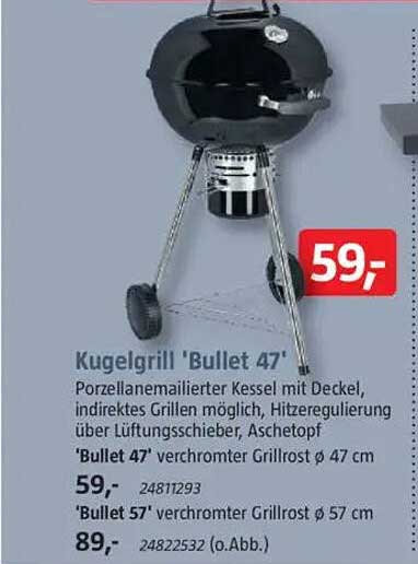 Kugelgrill 'Bullet 47'
