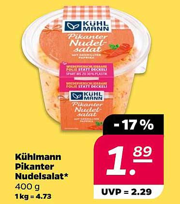 Kühlmann Pikante Nudelsalat 400 g