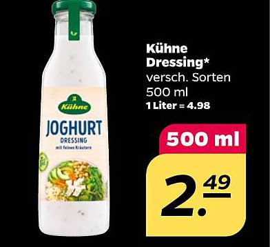 Kühne Joghurt Dressing 500 ml - Verschiedene Sorten