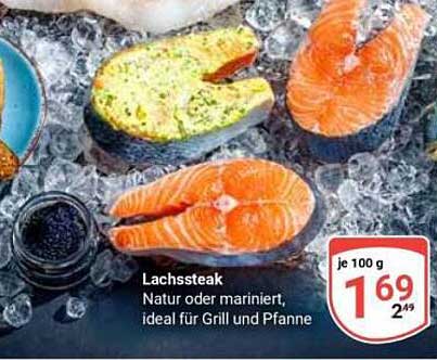 Lachssteak - Natur oder mariniert, ideal für Grill und Pfanne