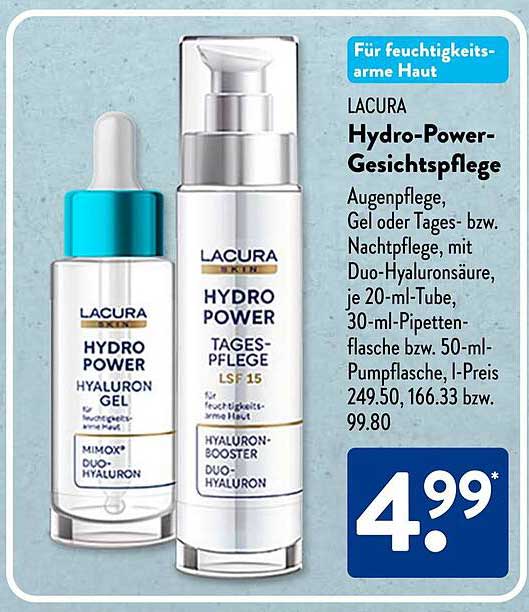 LACURA Hydro-Power-Gesichtspflege
