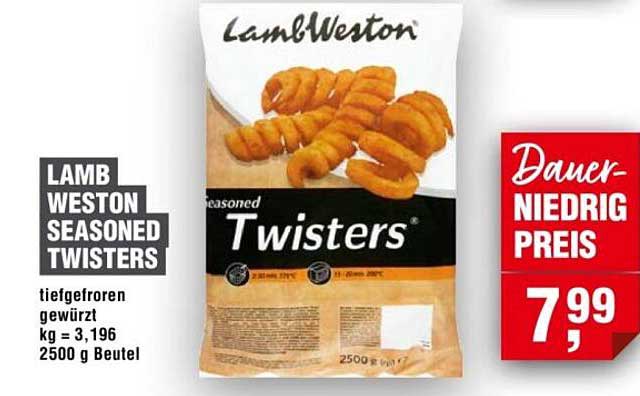 LAMB WESTON SEASONED TWISTERS