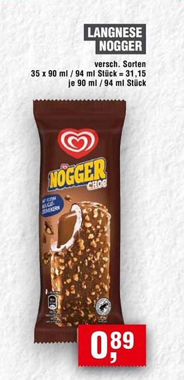 LANGNESE NOGGER versch. Sorten 90 ml