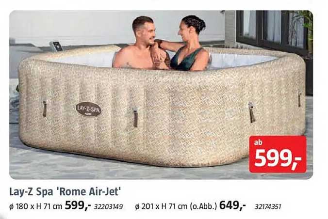 Lay-Z Spa 'Rome Air-Jet'
