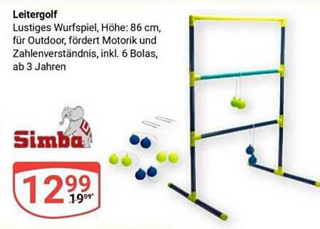 Leitergolf - Lustiges Wurfspiel von Simba
