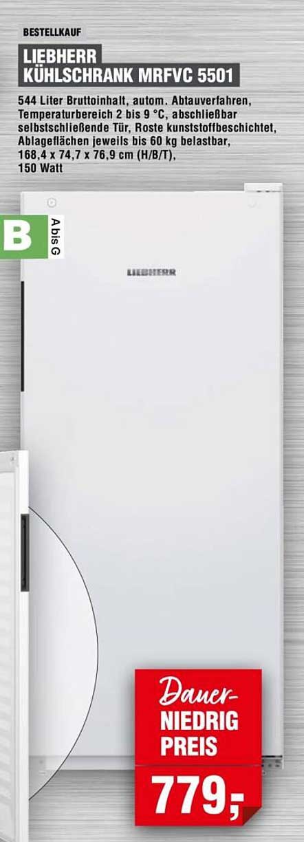Liebherr Kühlschrank MR-FVC 5501