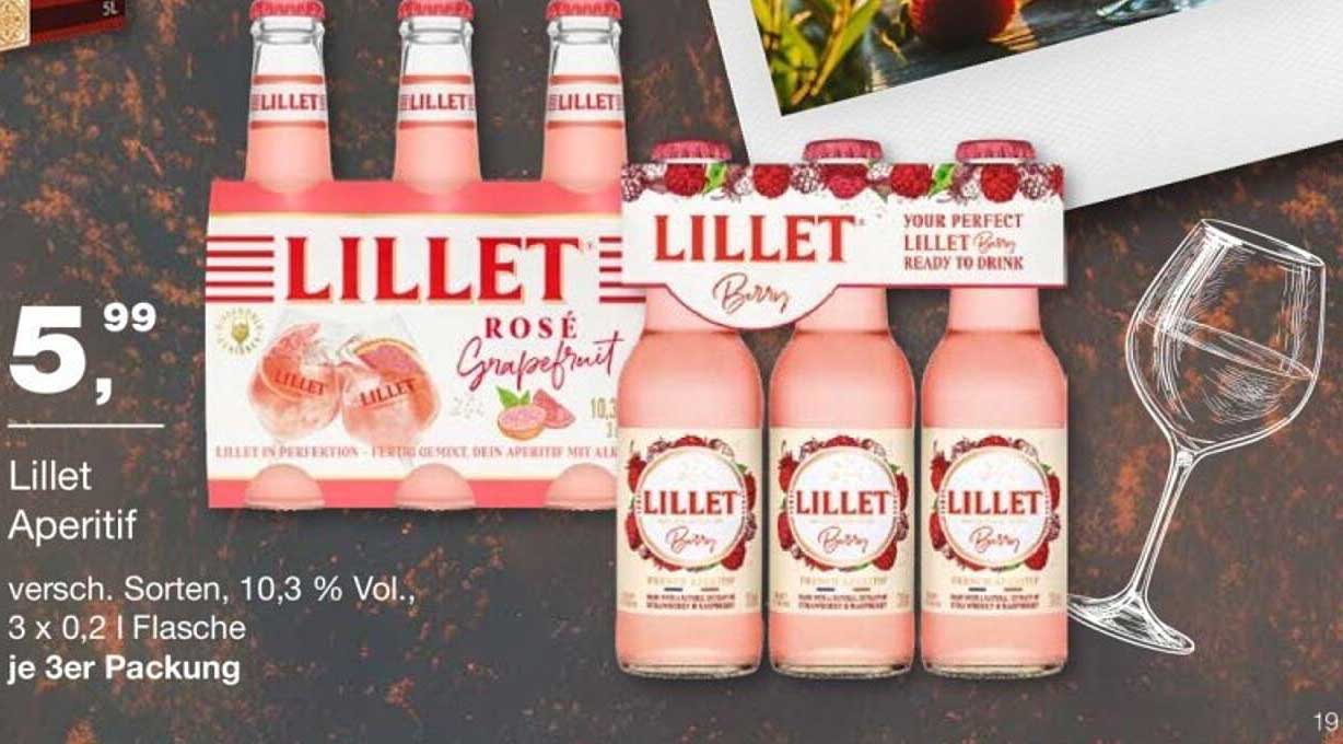Lillet Aperitif - 3er Packung