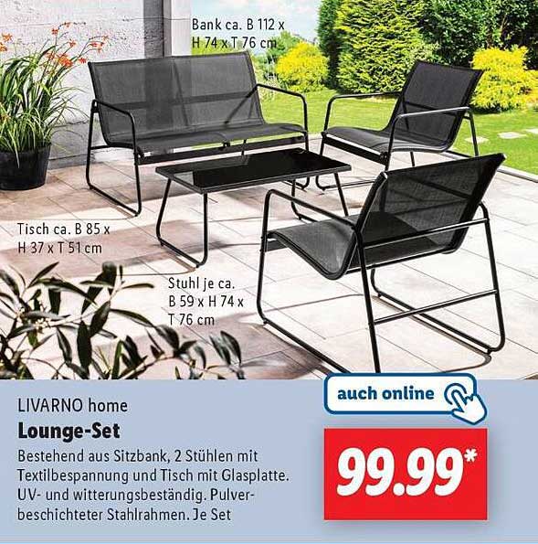 LIVARNO home Lounge-Set