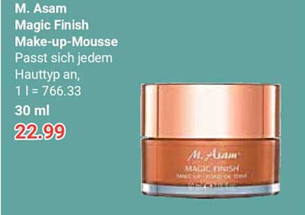 M. Asam Magic Finish Make-up-Mousse