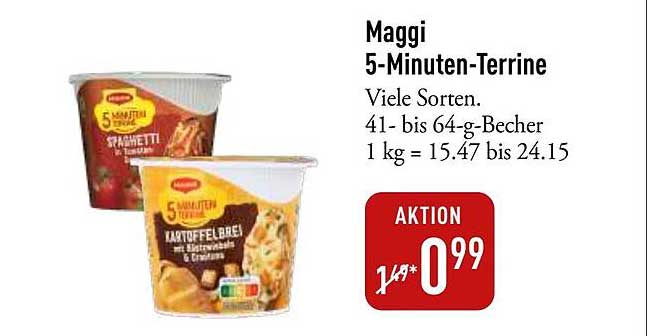 Maggi 5-Minuten-Terrine
