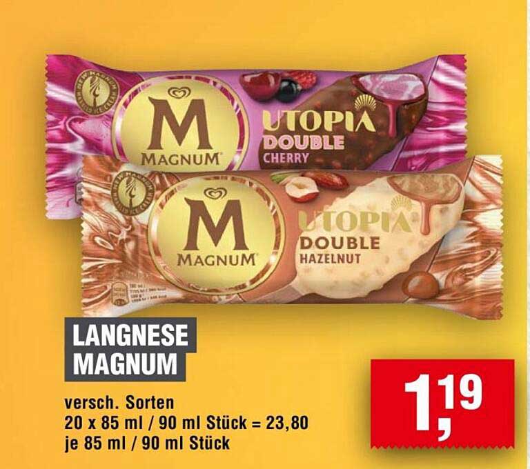 MAGNUM UTOPIA DOUBLE – verschiedene Sorten