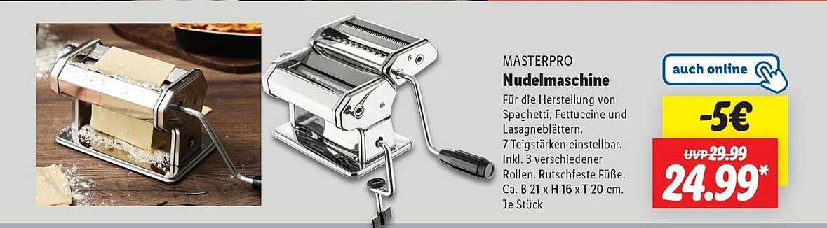 MASTERPRO Nudelmaschine
