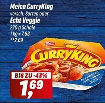 Meica CurryKing, verschiedene Sorten oder Echt Veggie