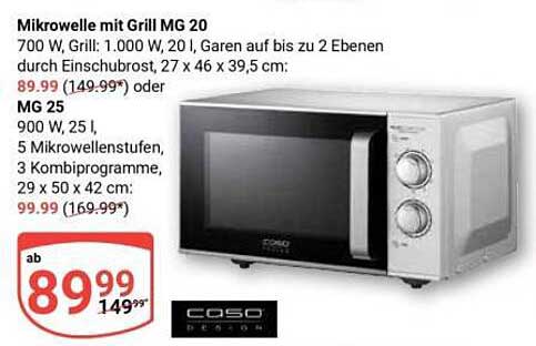 Mikrowelle mit Grill MG 20