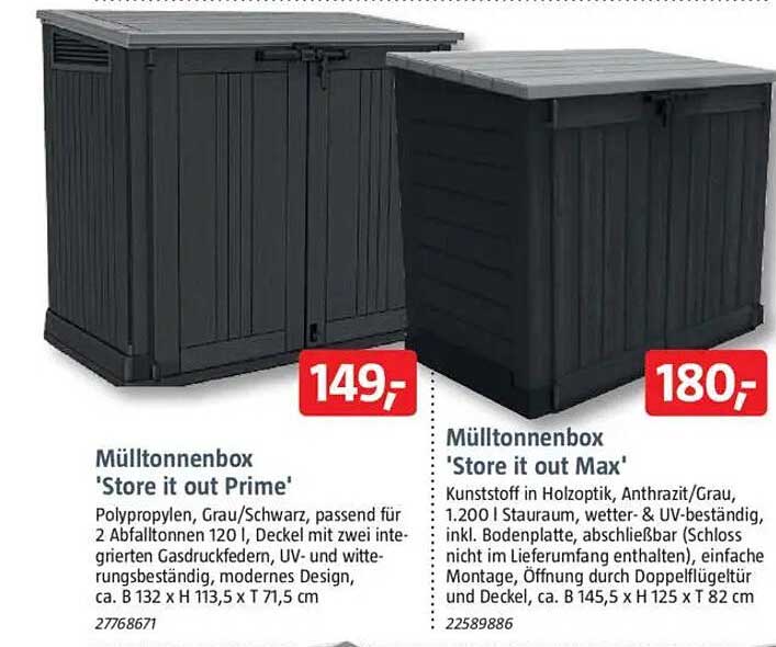 Mülltonnenbox 'Store it out Prime'