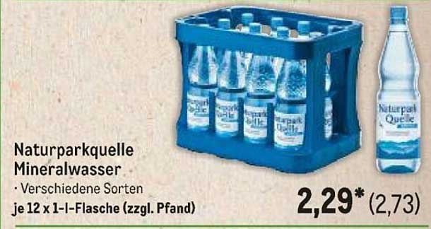 Naturparkquelle Mineralwasser - Erfrischung für jeden Tag
