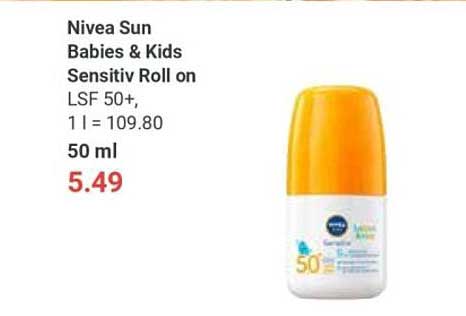 Nivea Sun Babies & Kids Sensitiv Roll on LSF 50+