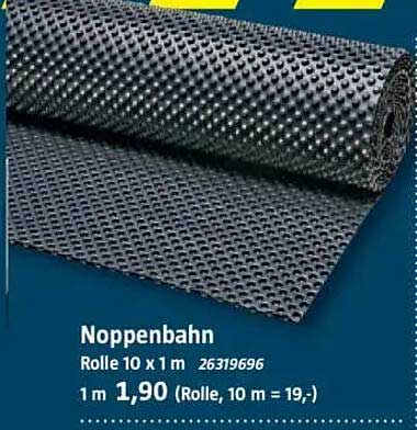 Noppenbahn Rolle 10 x 1 m