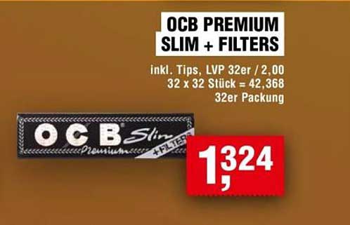 OCB PREMIUM SLIM + FILTERS