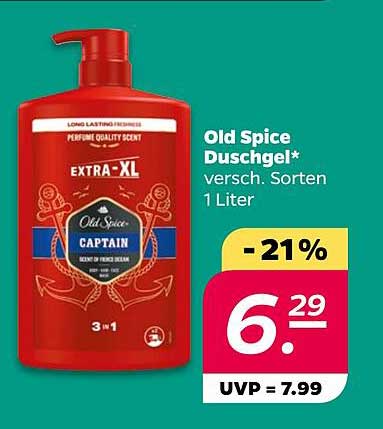 Old Spice Duschgel - Captain 1 Liter