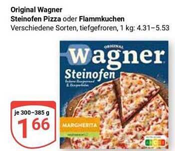 Original Wagner Steinofen Pizza oder Flammkuchen