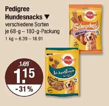 Pedigree Hundesnacks - verschiedene Sorten