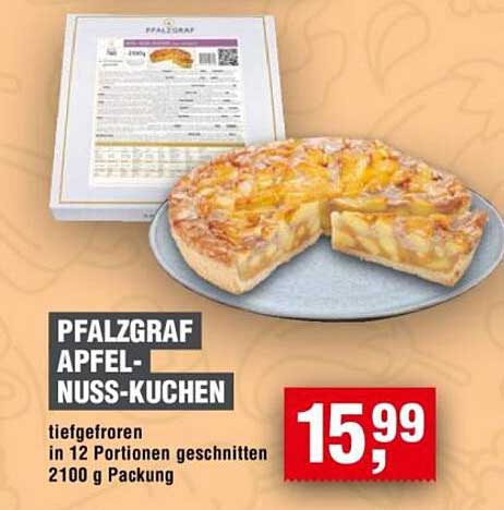 Pfalgraf Apfel-Nuss-Kuchen