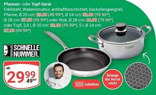Pfannen- oder Topf-Serie