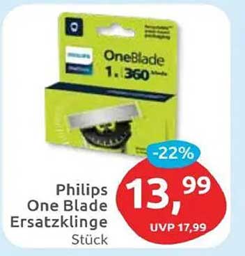 Philips One Blade Ersatzklinge Stück