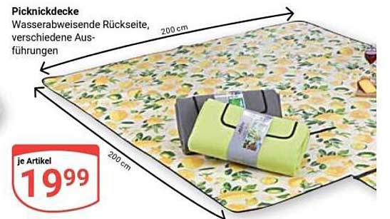 Picknickdecke Wasserabweisend