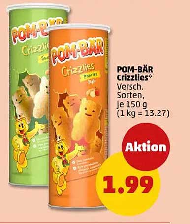 POM-BÄR Crizzlies 150 g - Verschiedene Sorten