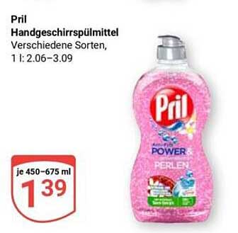 Pril Handgeschirrspülmittel - Verschiedene Sorten, 1 L