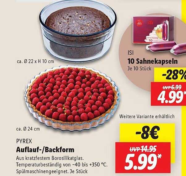 PYREX Auflauf-/Backform Ø 24 cm