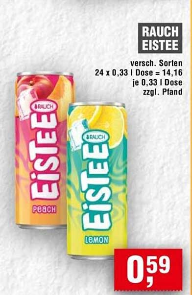 RAUCH EISTEE - verschiedene Sorten