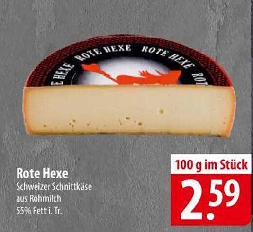 Rote Hexe - Schweizer Schnittkäse aus Rohmilch