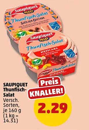 SAUPIQUET Thunfisch-Salat - Preis-Knaller!