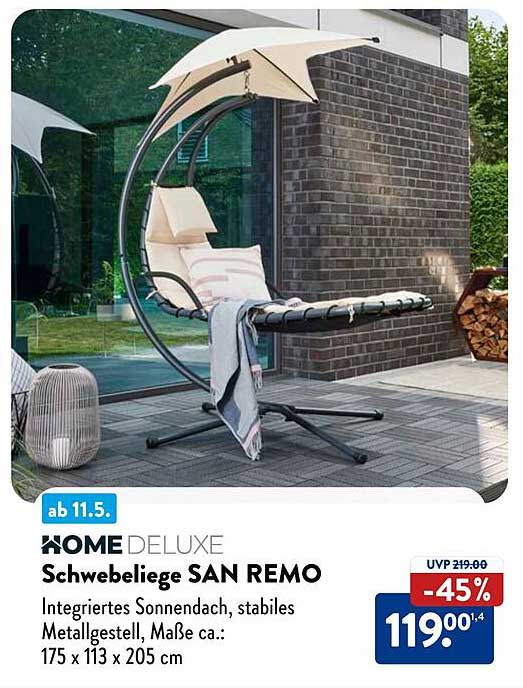 Schwebeleige SAN REMO