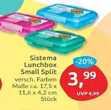 Sistema Lunchbox Small Split
