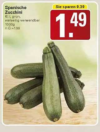 Spanische Zucchini