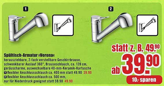 Spültisch-Armatur »Verona«