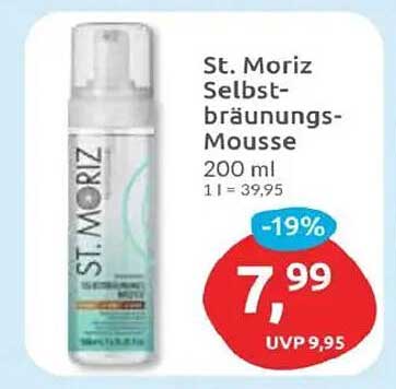 St. Moriz Selbstbräunungs-Mousse 200 ml