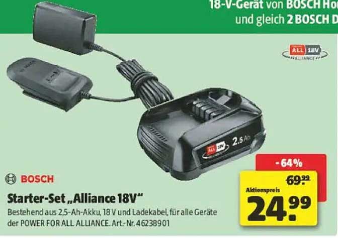 Starter-Set „Alliance 18V“